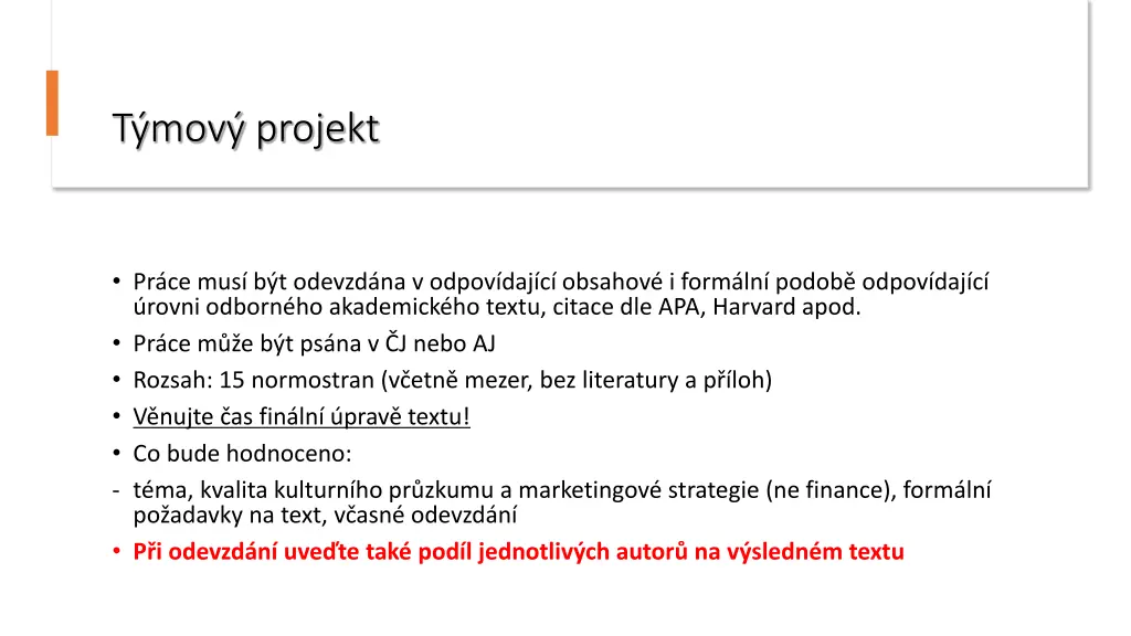 t mov projekt