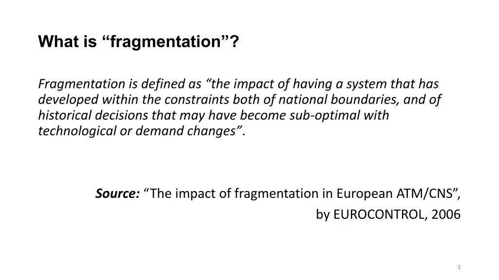 what is fragmentation