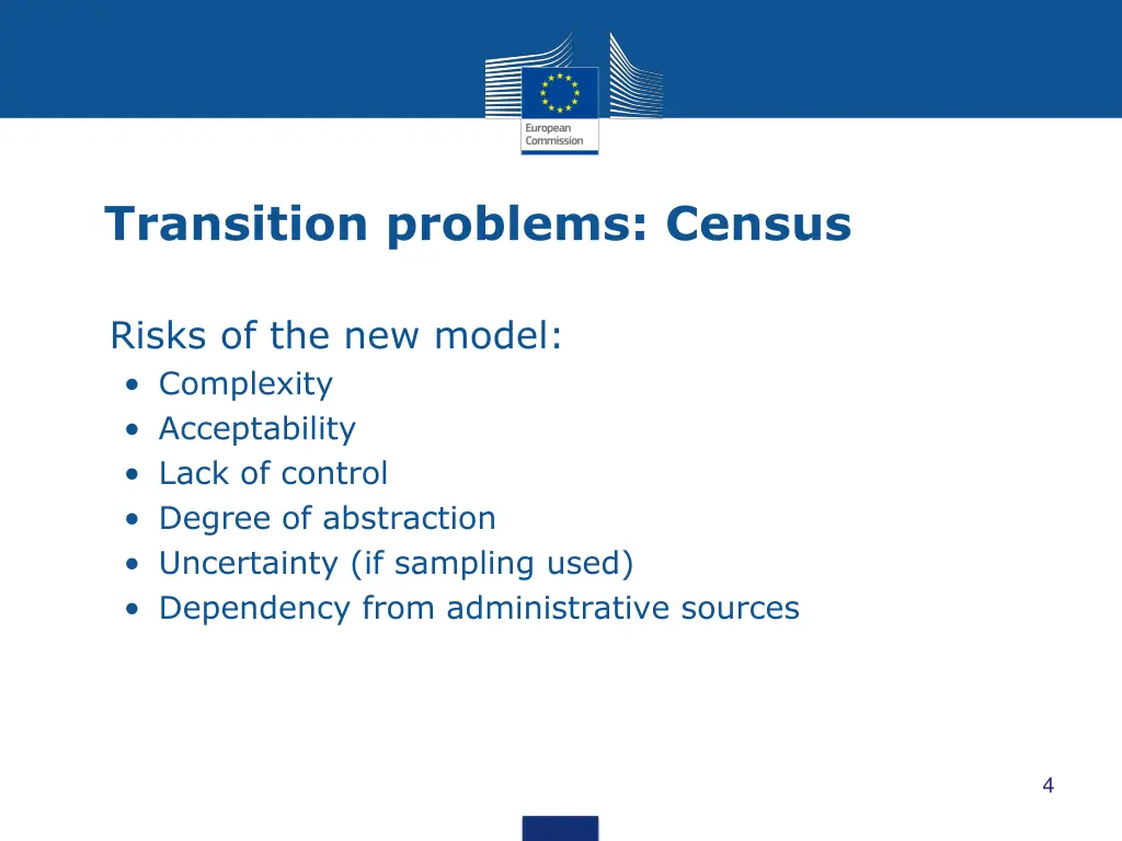 transition problems census