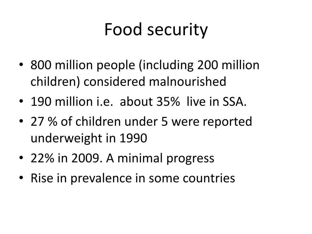 food security 1