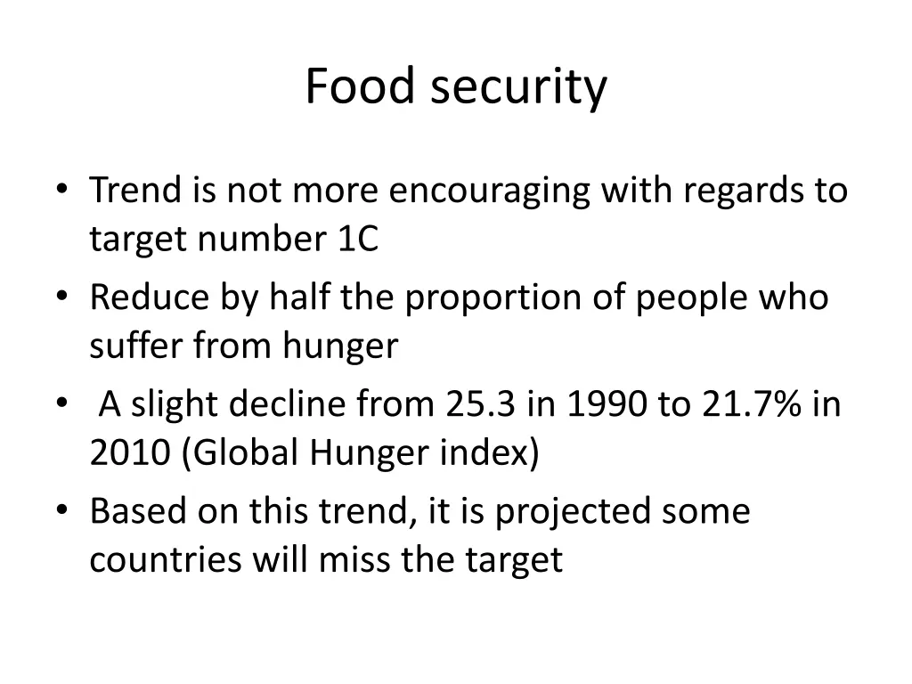 food security 4