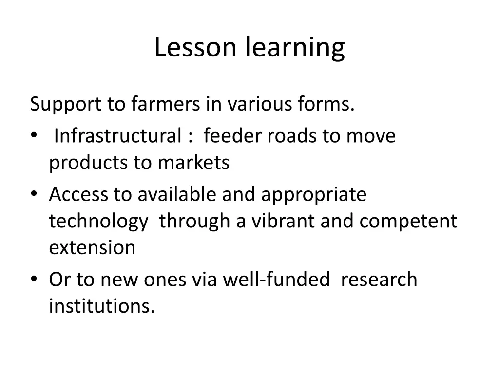 lesson learning 1