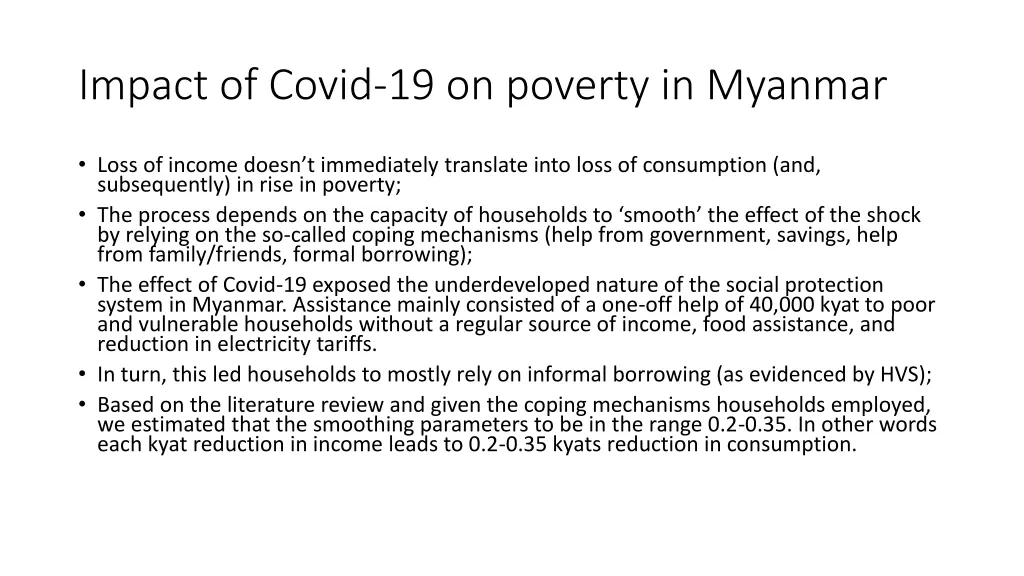 impact of covid 19 on poverty in myanmar 1