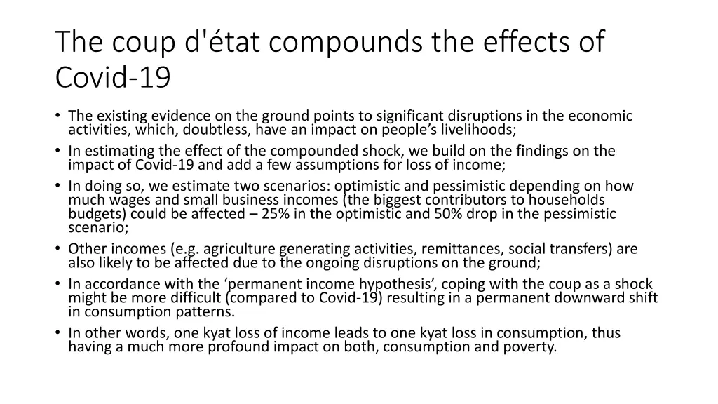 the coup d tat compounds the effects of covid 19 1