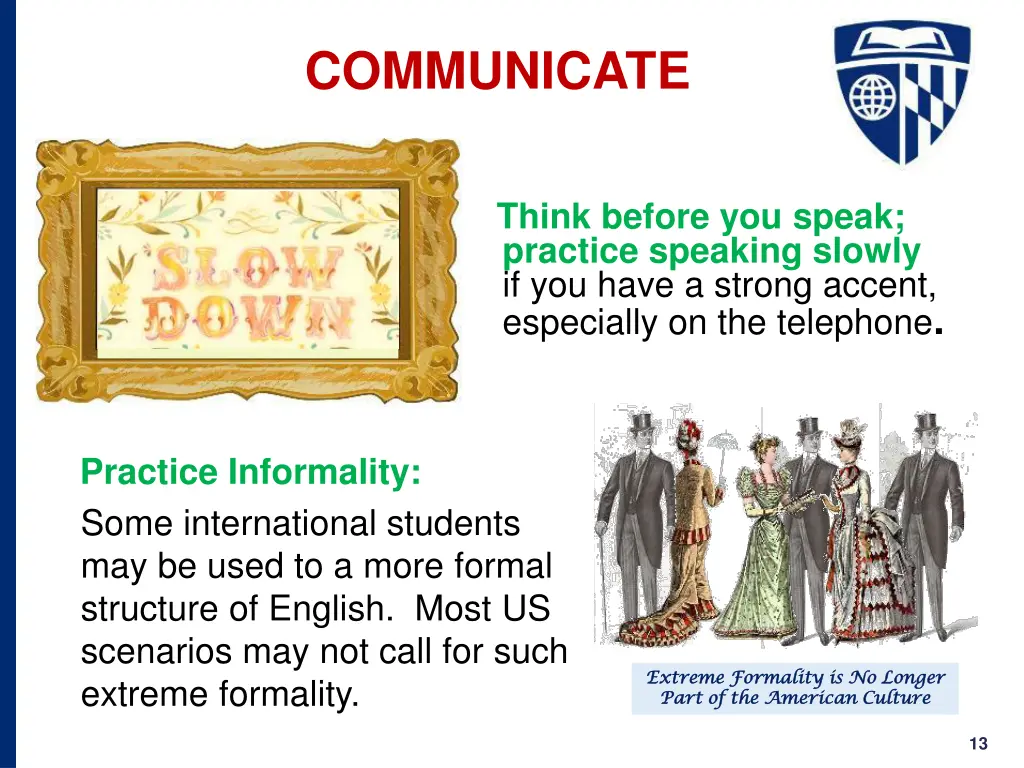 communicate