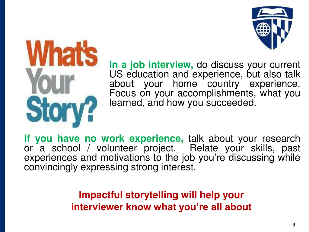 in a job interview do discuss your current