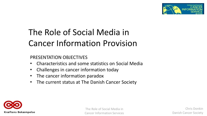 the role of social media in cancer information