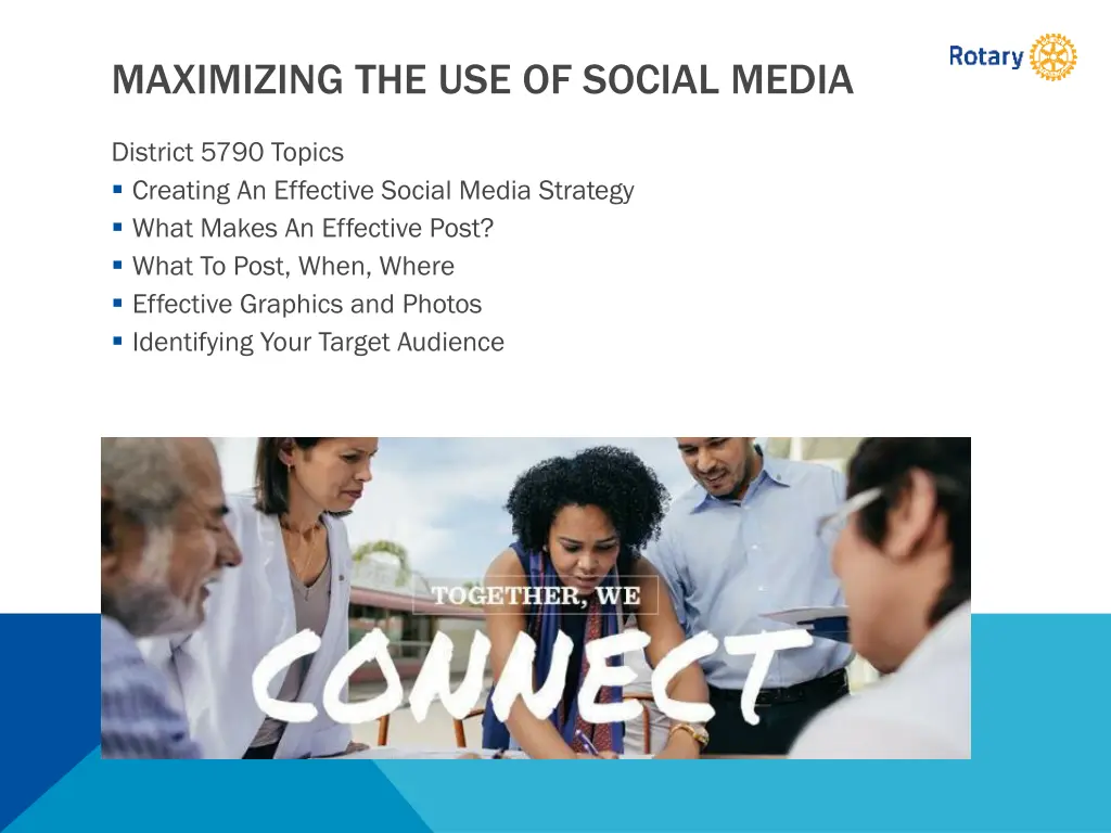 maximizing the use of social media
