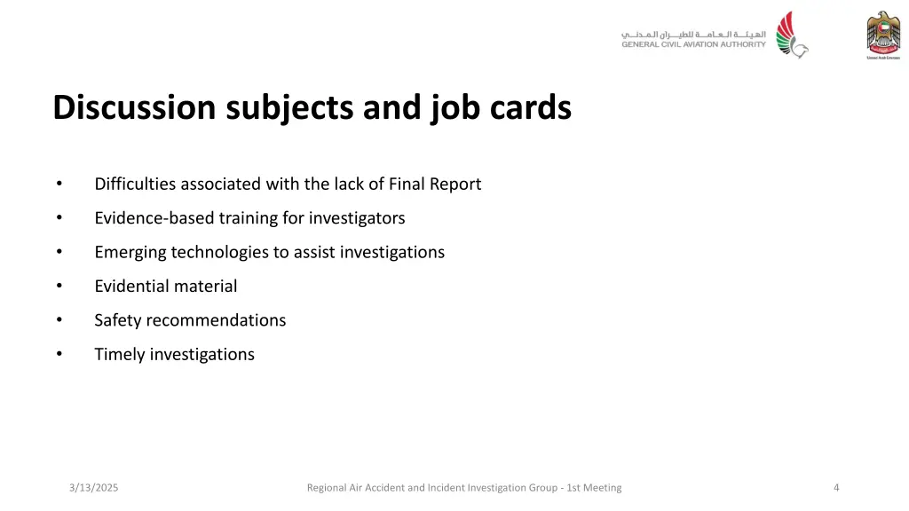 discussion subjects and job cards 1