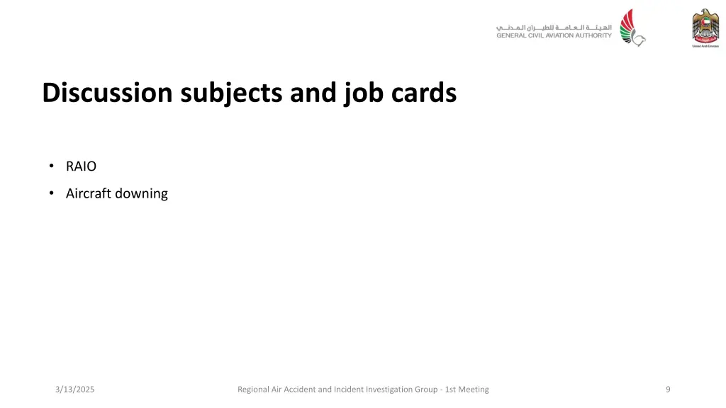 discussion subjects and job cards 6