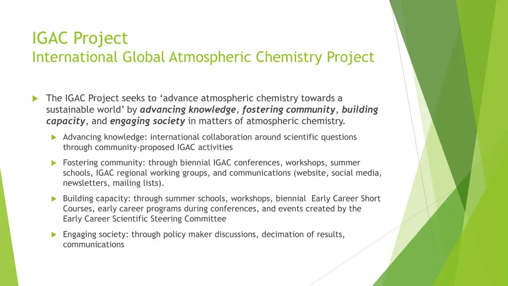 igac project international global atmospheric