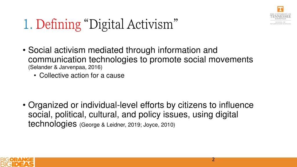 1 defining digital activism