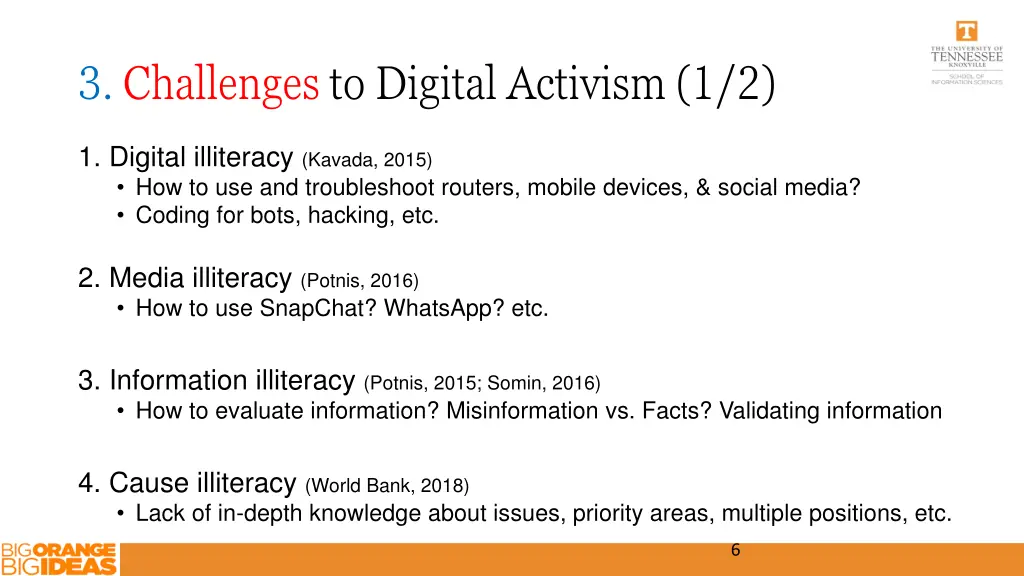 3 challenges to digital activism 1 2