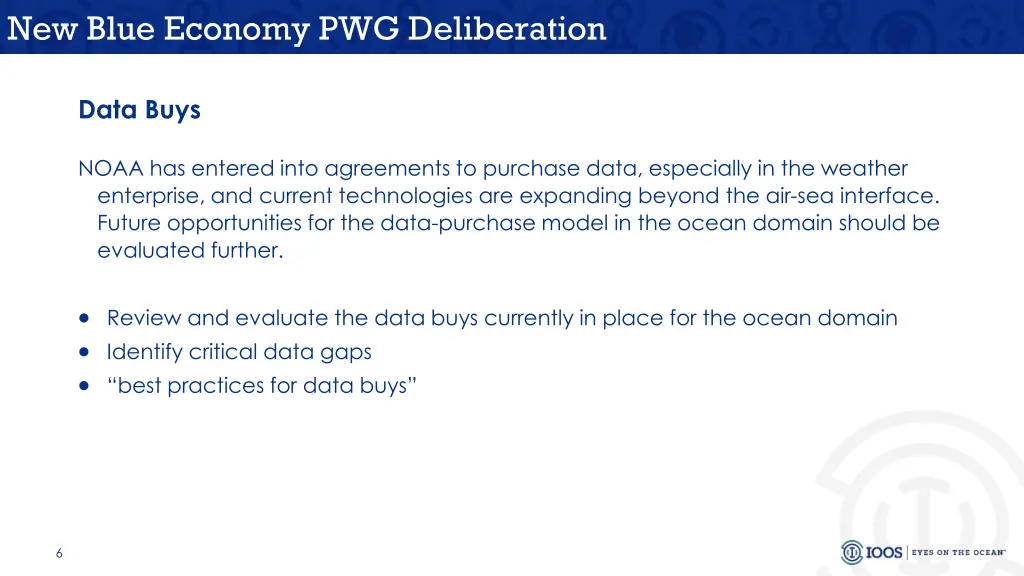 new blue economy pwg deliberation 4