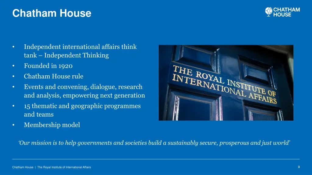 chatham house