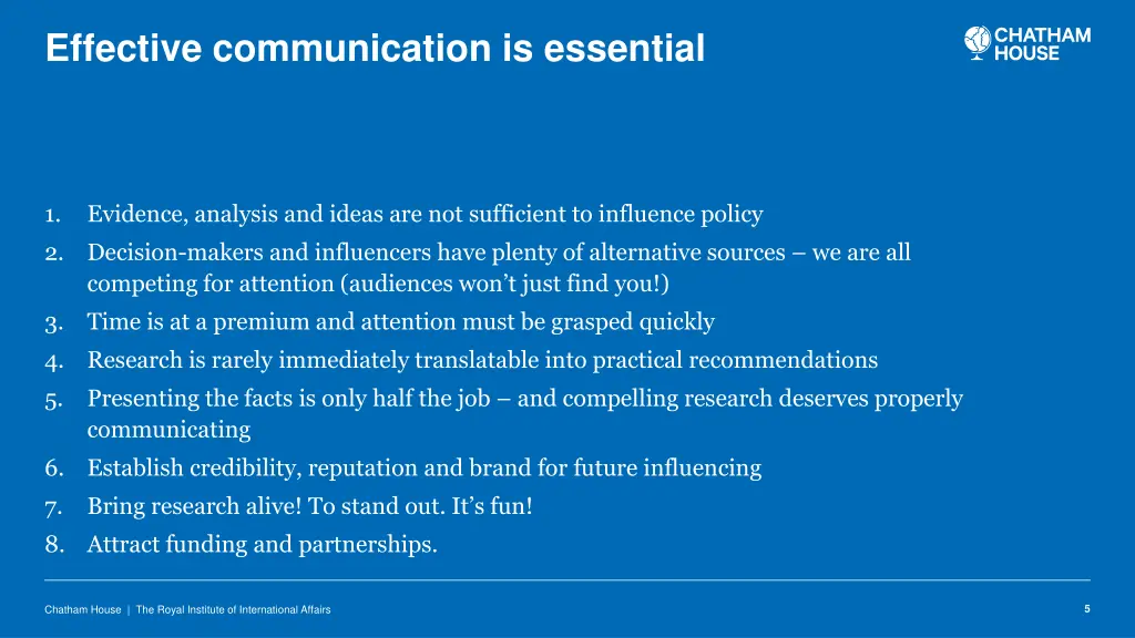 effective communication is essential