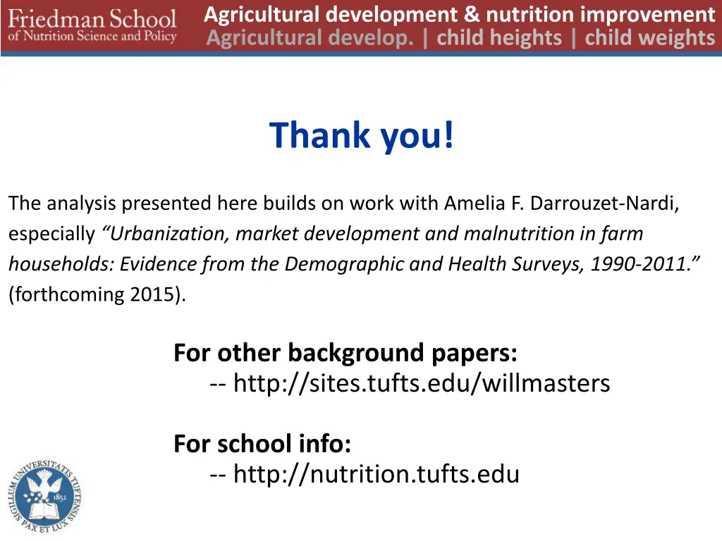 agricultural development nutrition improvement 14