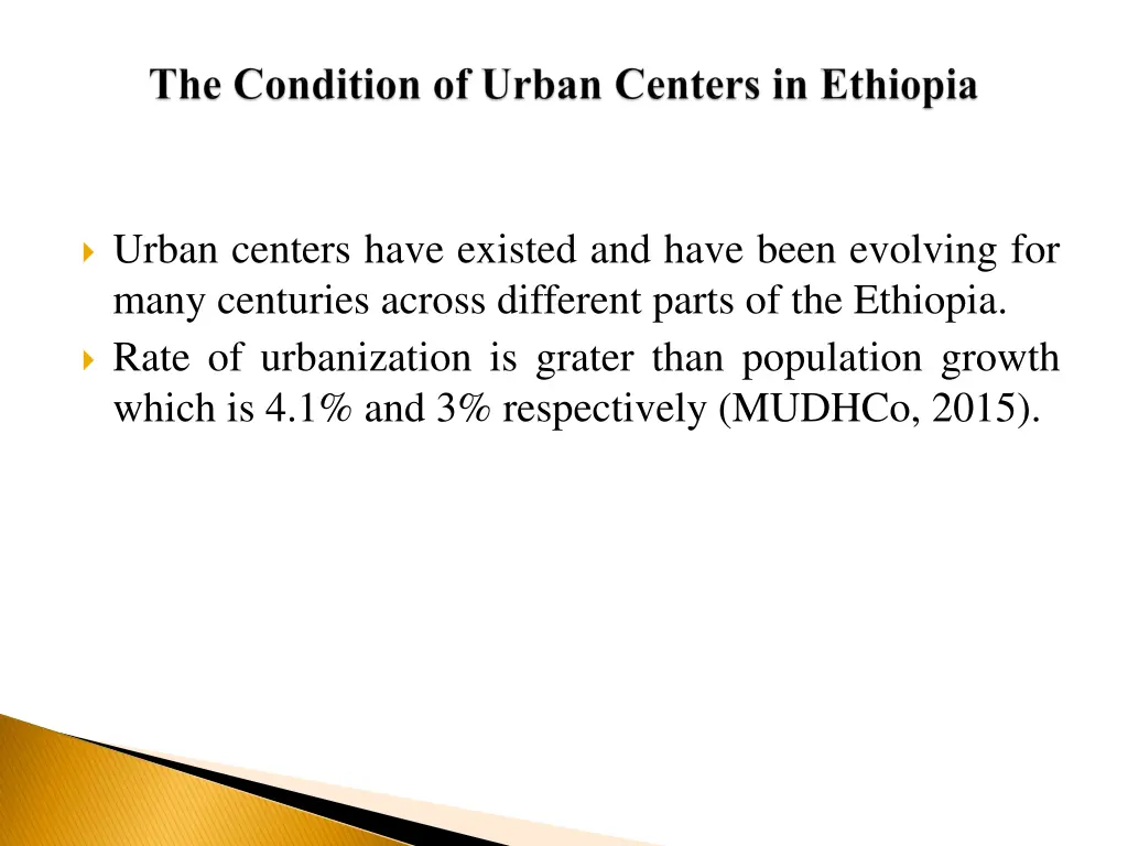 urban centers have existed and have been evolving