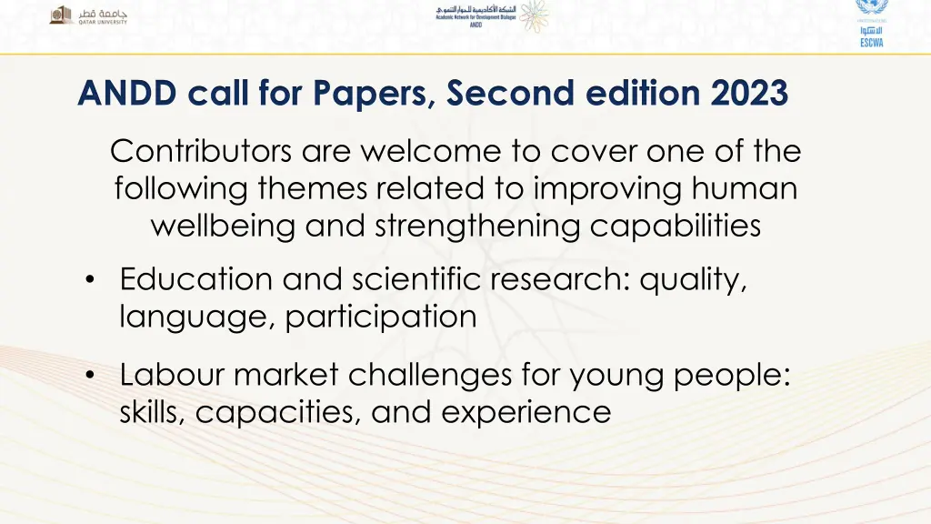 andd call for papers second edition 2023 1