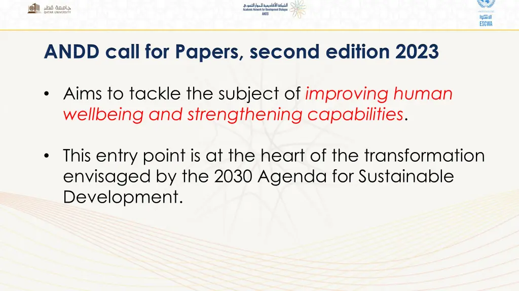 andd call for papers second edition 2023