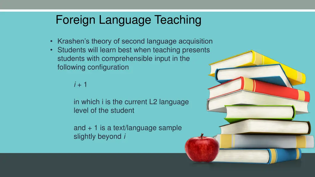foreign language teaching