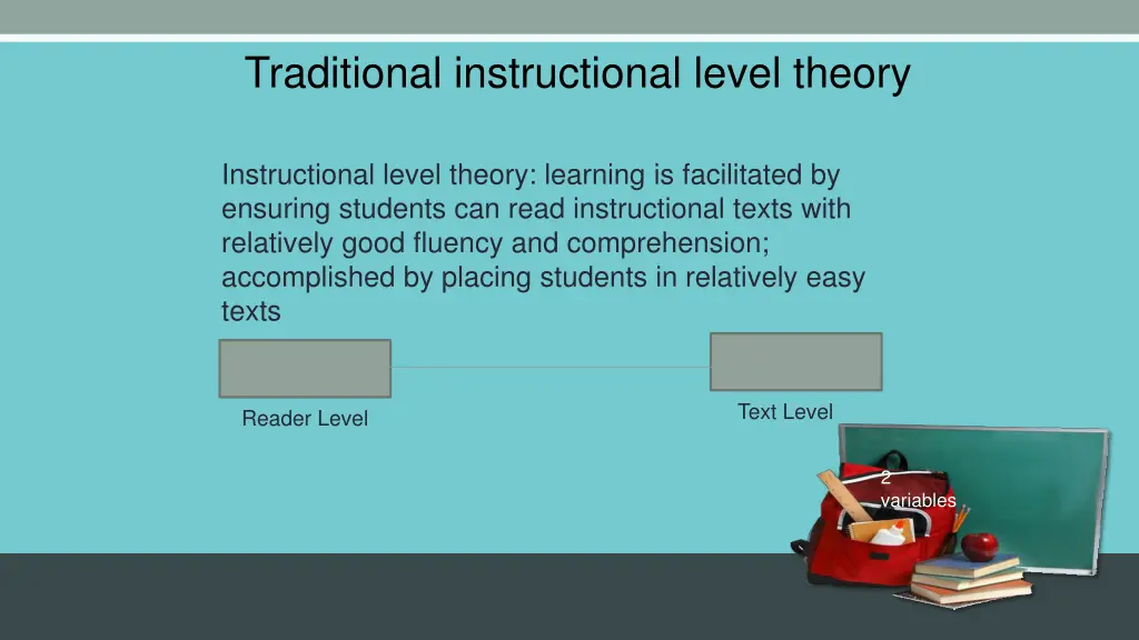 traditional instructional level theory