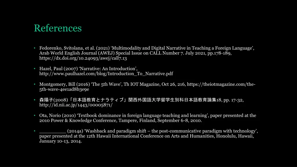 references
