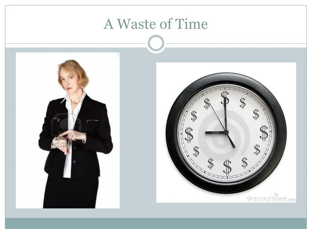 a waste of time