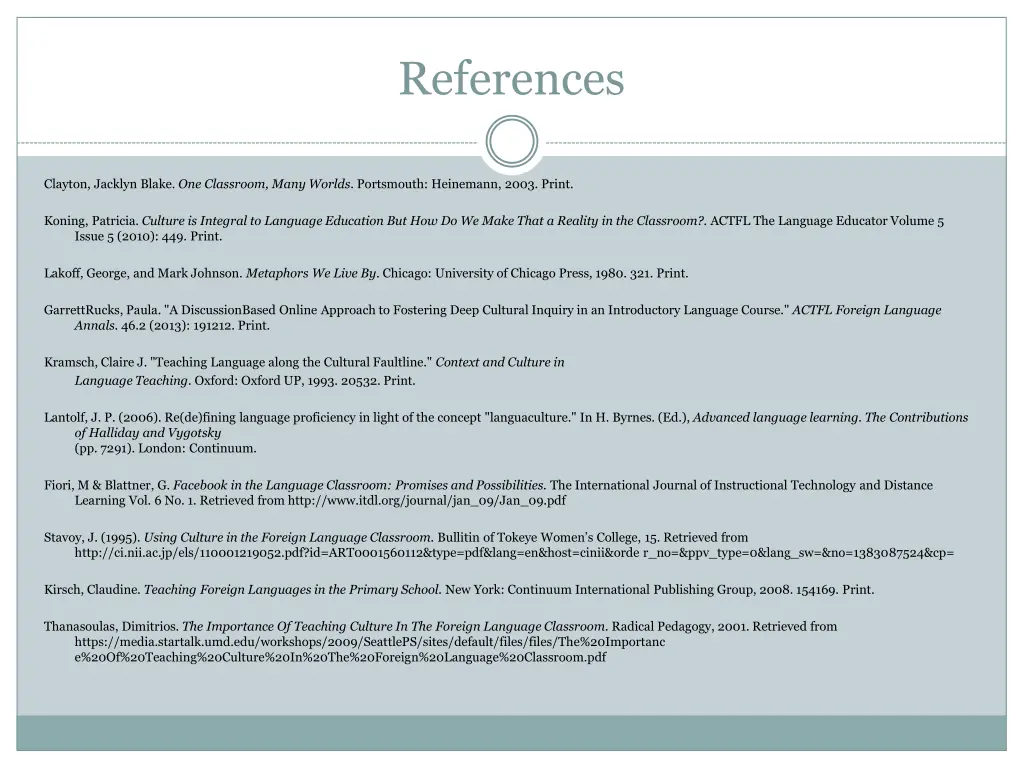 references