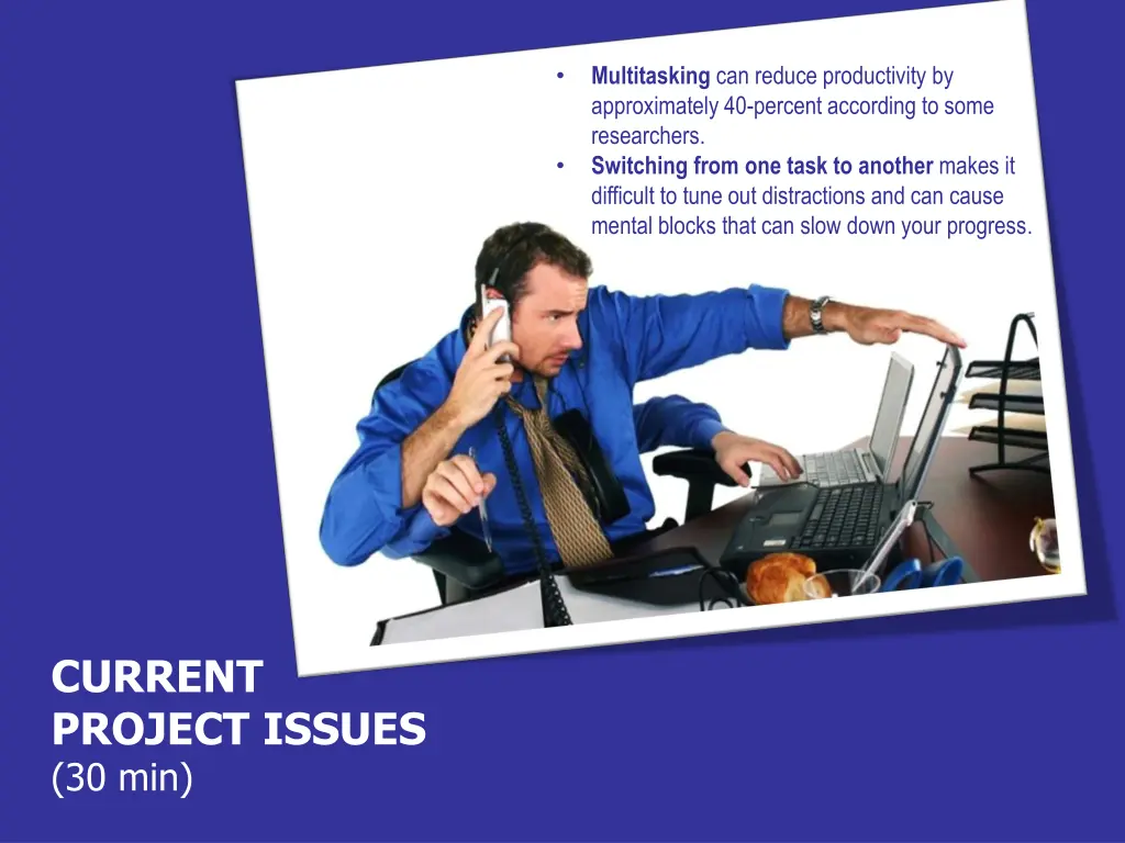 multitasking can reduce productivity