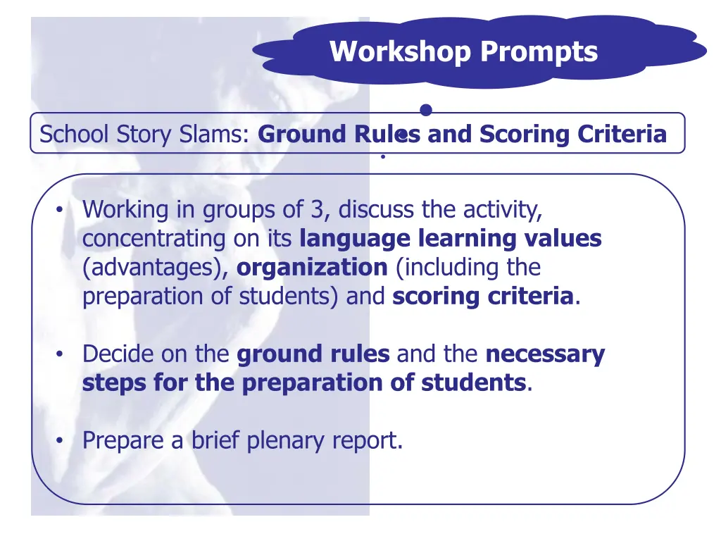 workshop prompts