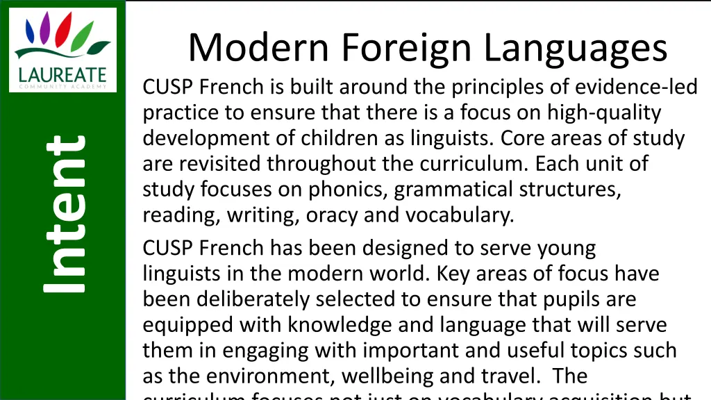 modern foreign languages 2