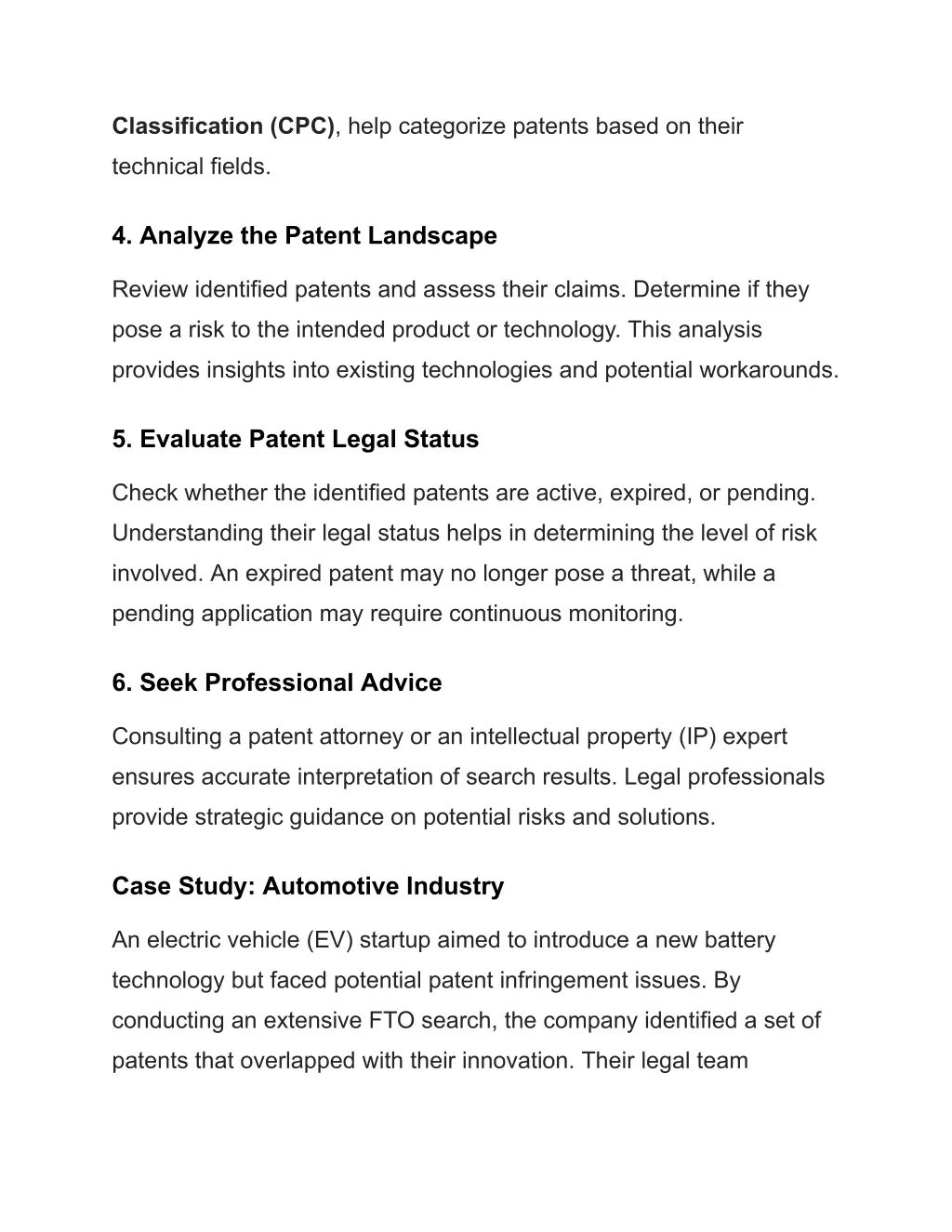 classification cpc help categorize patents based