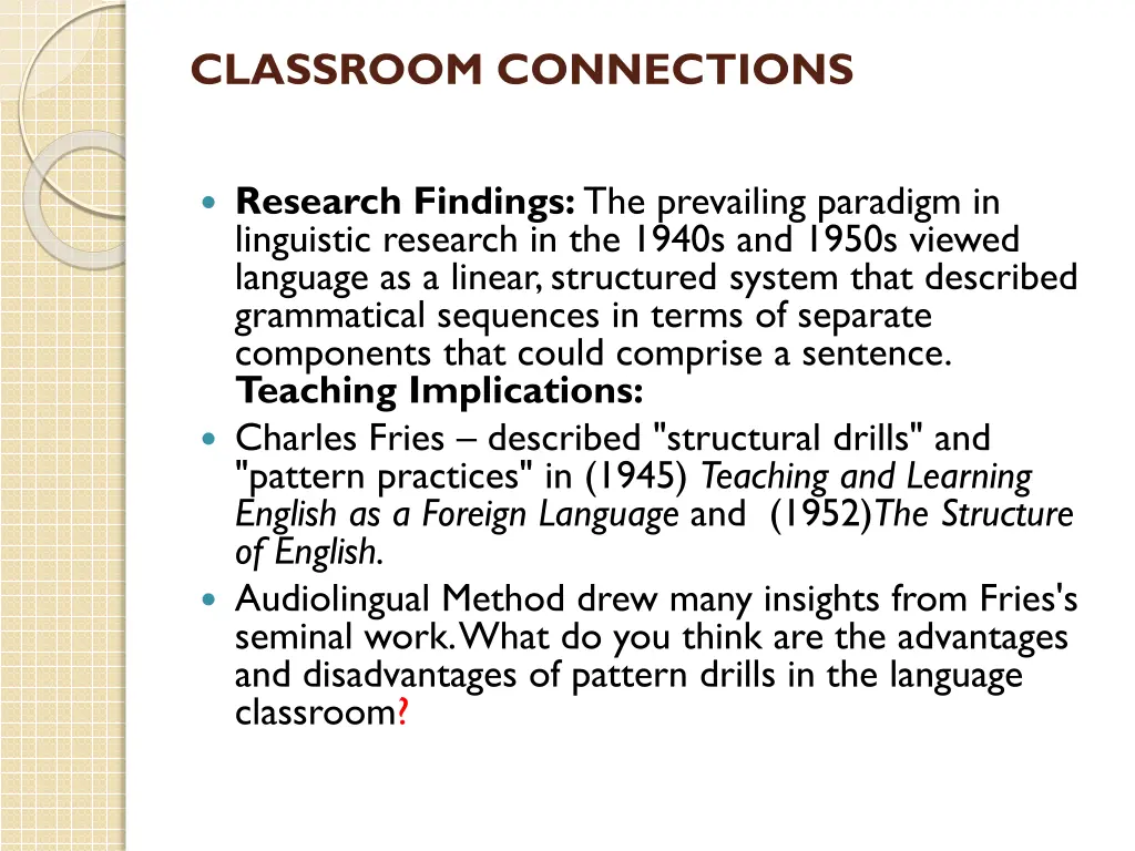 classroom connections