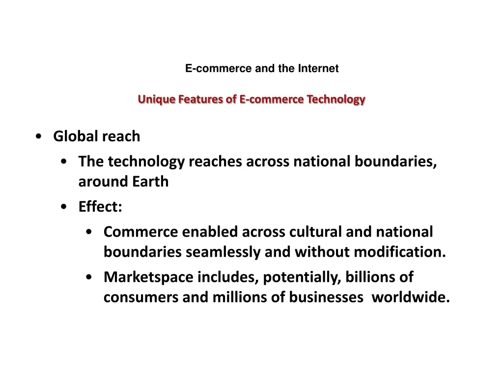 e commerce and the internet 3