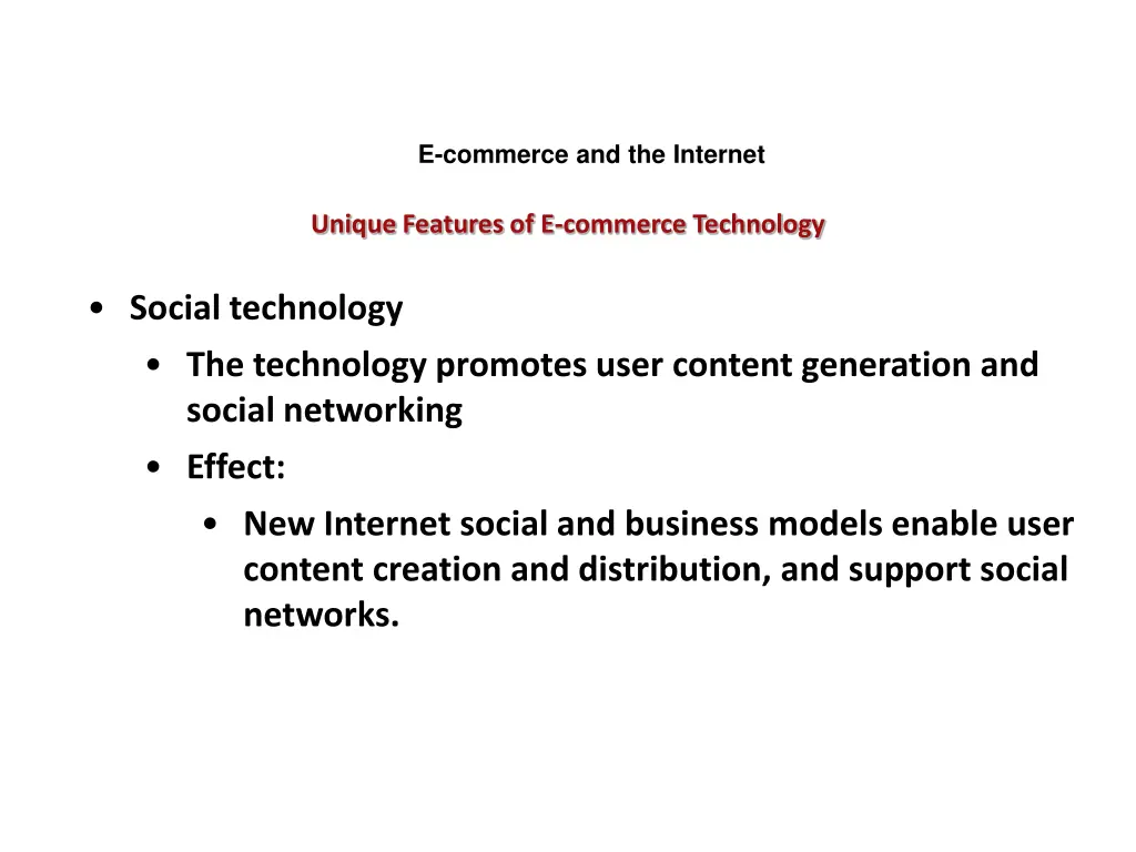 e commerce and the internet 9