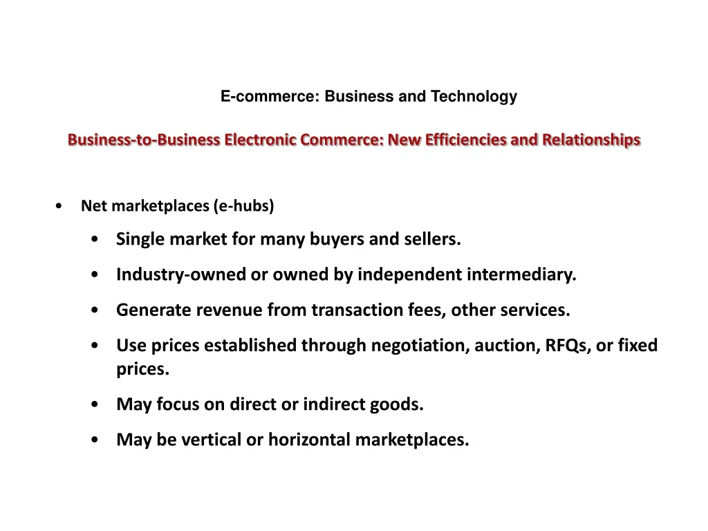 e commerce business and technology 10