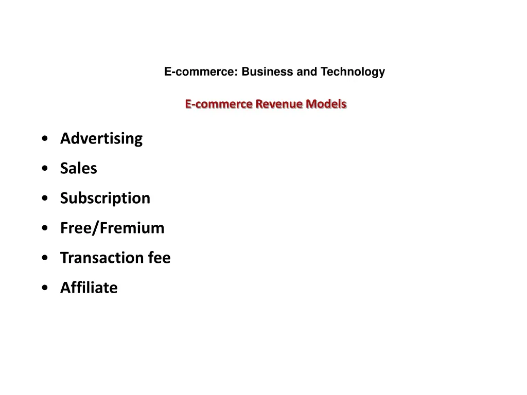e commerce business and technology 2