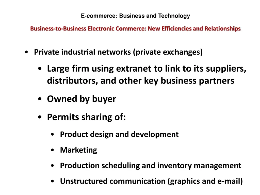 e commerce business and technology 9