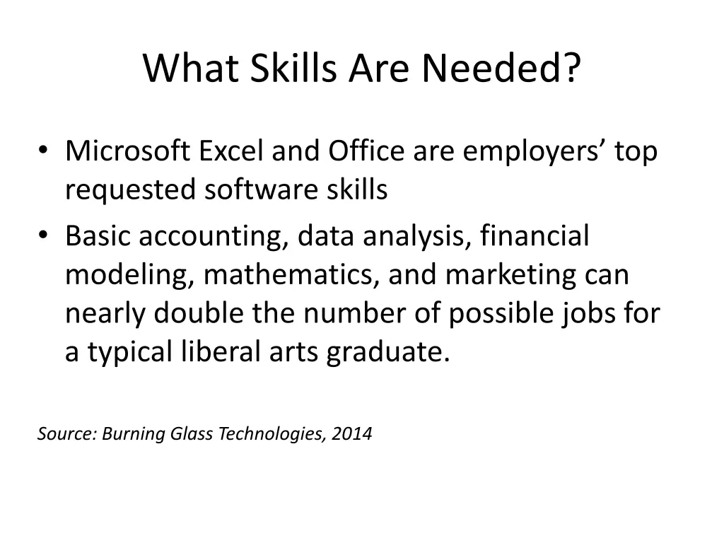 what skills are needed