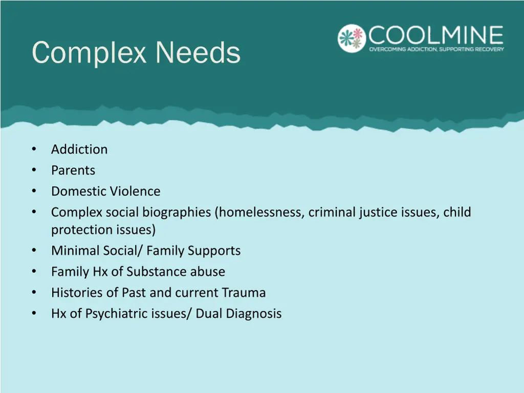 complex needs