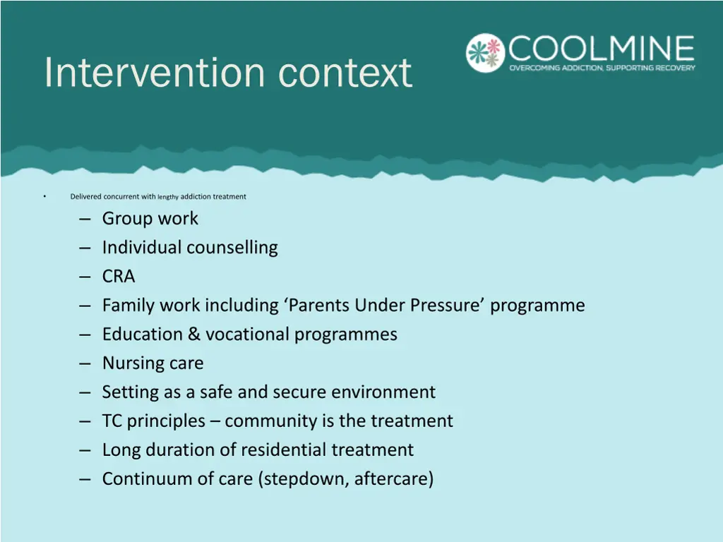 intervention context