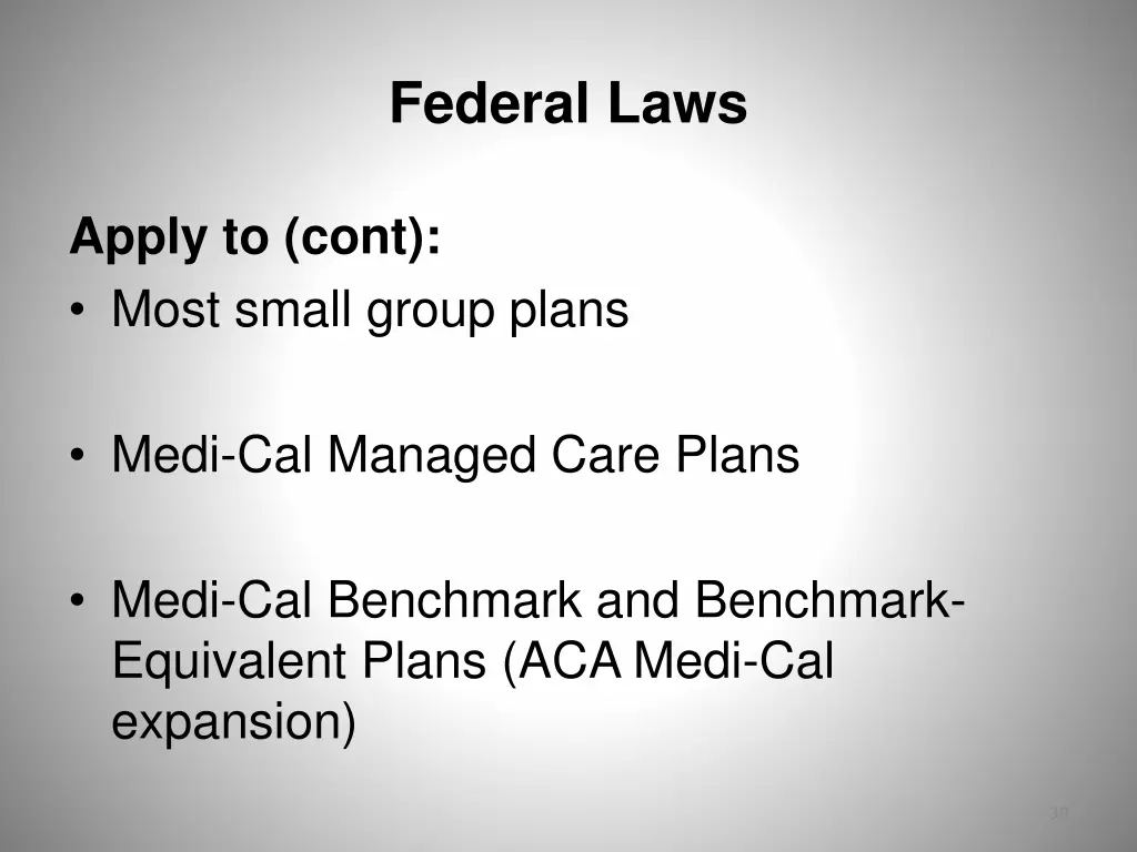 federal laws 1