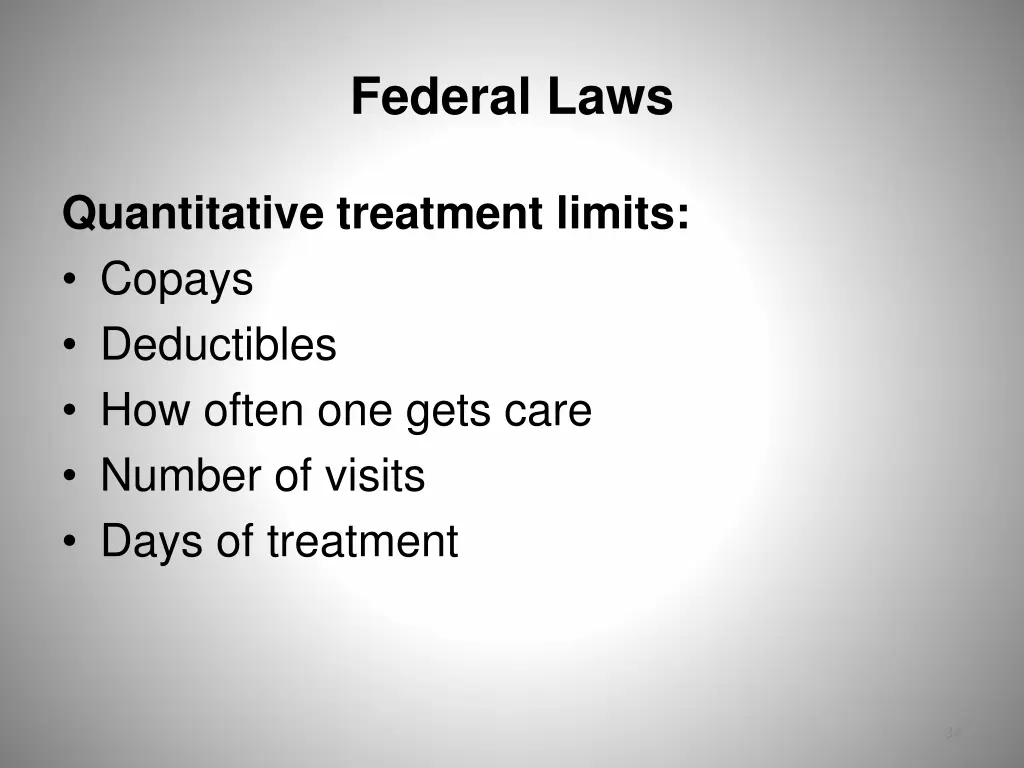 federal laws 5