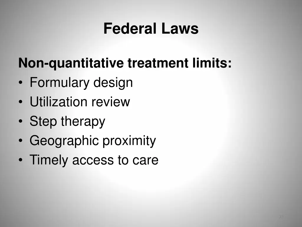 federal laws 6