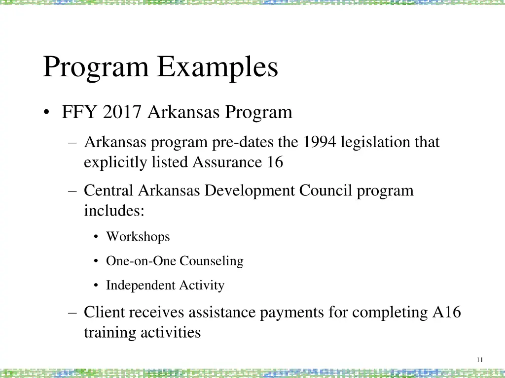 program examples 2