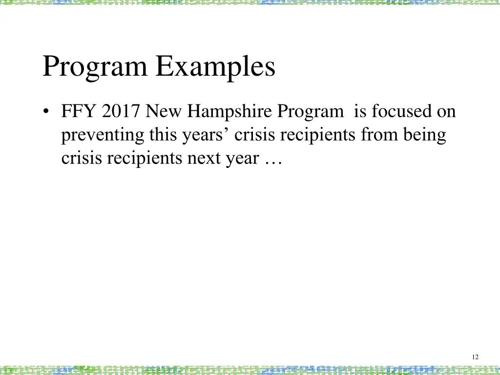 program examples 3