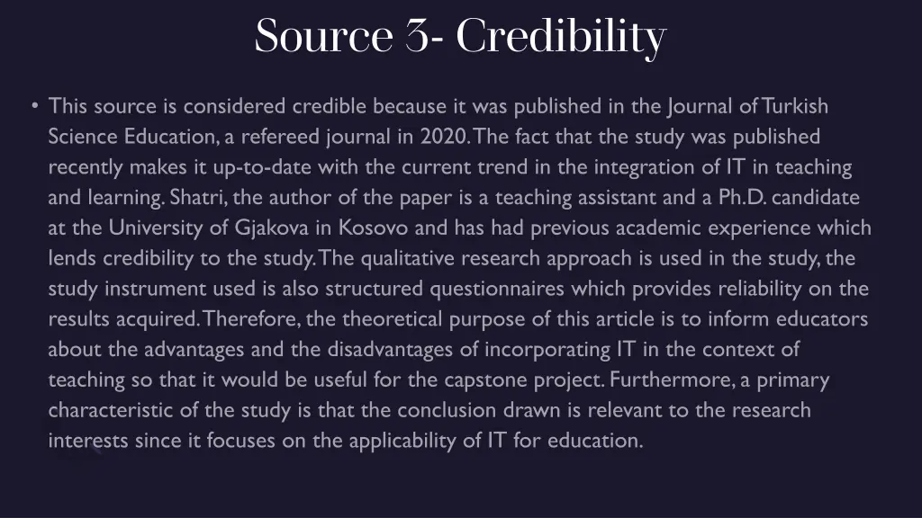 source 3 credibility
