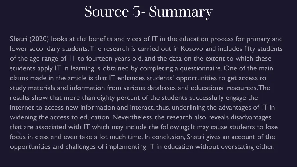 source 3 summary