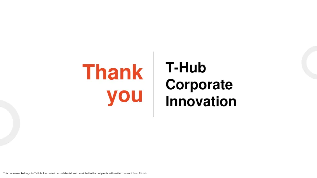 t hub corporate innovation